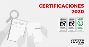 Havas Group renueva sus certificaciones de calidad, seguridad de la información y medioambiente