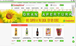 Cestaclick.es el nuevo supermercado online con entrega en 24 horas a toda la España Peninsular