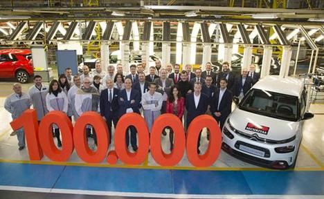 Citroën supera las 100.000 matriculaciones en España en 2018