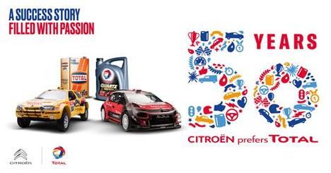 Citroën y Total, 50 años de colaboración