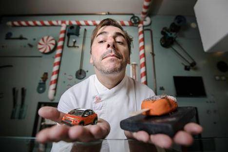 El repostero Jordi Roca, crea el primer helado inspirado en un SUV