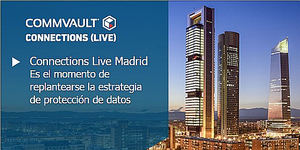 Commvault Connections Live llega a Madrid el próximo 10 de abril