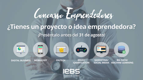 Llega la 8ª edición del Concurso de Emprendedores de IEBS para impulsar innovación entre las Startups