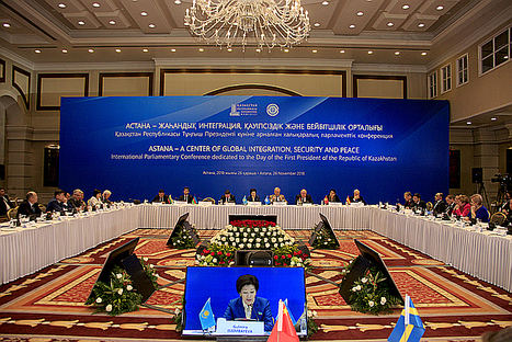 ASTANÁ, Kazajistán: Conferencia Parlamentaria Internacional