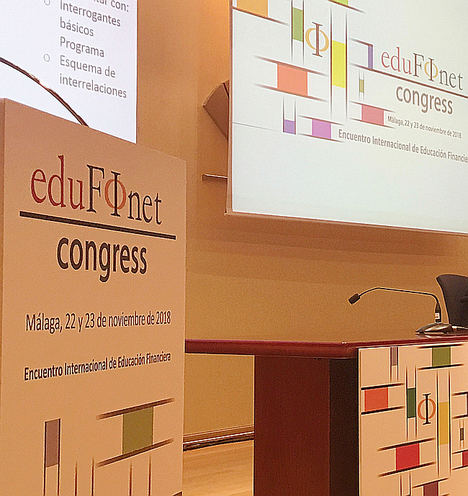 El Proyecto Edufinet de Unicaja presenta las conclusiones del Congreso Internacional de Educación Financiera, que ha reunido a cerca de 400 participantes