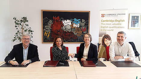 El Gobierno de Aragón y la Universidad de Cambridge renuevan su acuerdo para certificar el nivel de inglés de los alumnos y profesores aragoneses