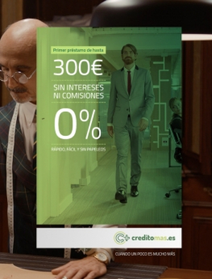 Creditomas.es lanza la campaña de televisión Cuando un Poco es Mucho Más