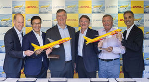 DHL Express fortalece su red intercontinental con el pedido de 14 nuevos aviones Boeing 777 Freighters