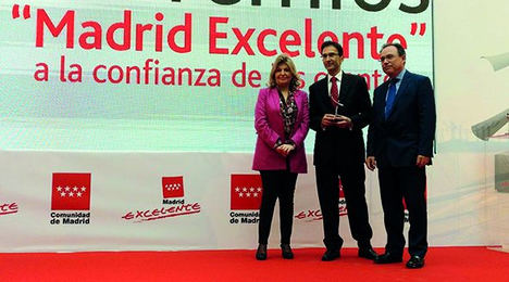 DHL Express galardonada en los XII Premios Madrid Excelente a la Confianza de los Clientes