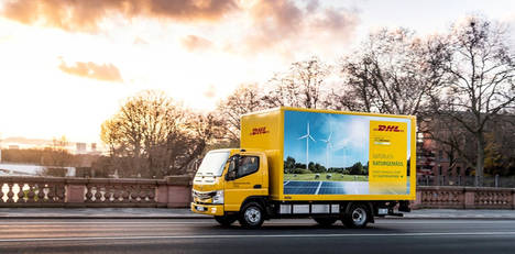 DHL Freight prueba camiones eléctricos para reducir sus emisiones de transporte terrestre