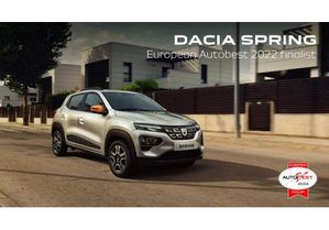 Dacia Spring, finalista autobest 2022