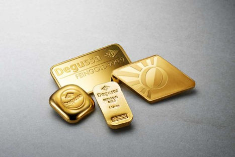 La barra de oro de 1 onza, lo más demandado por los inversores a través de la web de Degussa