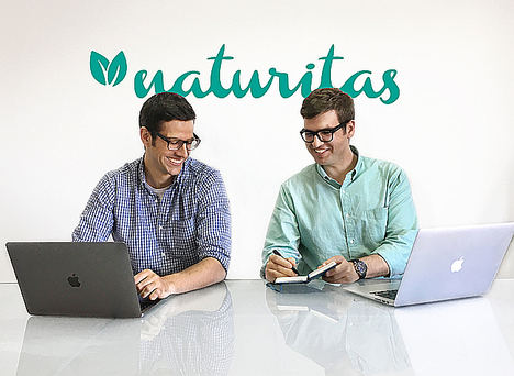 De izqda a dcha: Esteban Humet y Josep Casas, fundadadores de Naturitas.