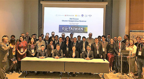 Delegacion Europea y Taiwanesa.