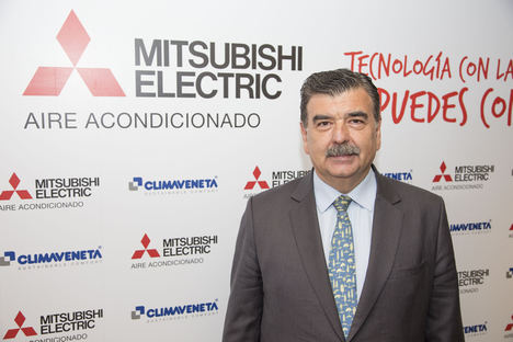 Director General de la División de Aire Acondicionado de Mitsubishi Electric, D. Pedro Ruiz.