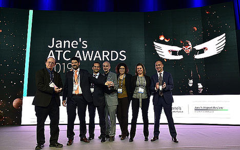 ENAIRE recoge el premio 'Jane´s ATC Awards' por su ecosistema de herramientas conocido como “Flow Tools Ecosystem” para optimizar la capacidad y eficiencia en la gestion del tráfico aéreo.
