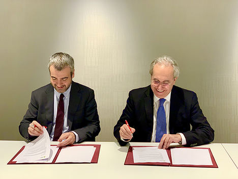 ENAIRE firma un convenio con Aena para ubicar su futura sede en el desarrollo inmobiliario de la T4 de AS Madrid-Barajas