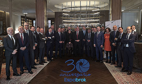 Espabrok celebra sus 30 años en el sector junto a directivos de entidades aseguradoras