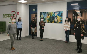 La artista donostiarra Marina Etxeberria inaugura el nuevo espacio BERRIUP GALLERY en San Sebastián