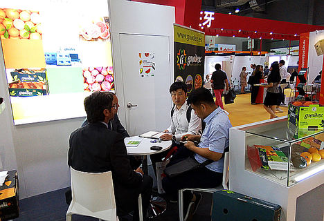 Empresas andaluzas hortofrutícolas presentan su oferta en Asia Fruit Logistica en Hong Kong de la mano de Extenda