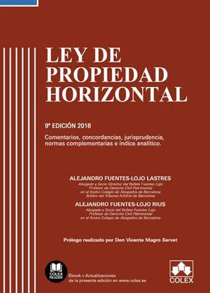 Editorial Colex lanza la 9ª edición de la Ley de Propiedad Horizontal, comentada y actualizada