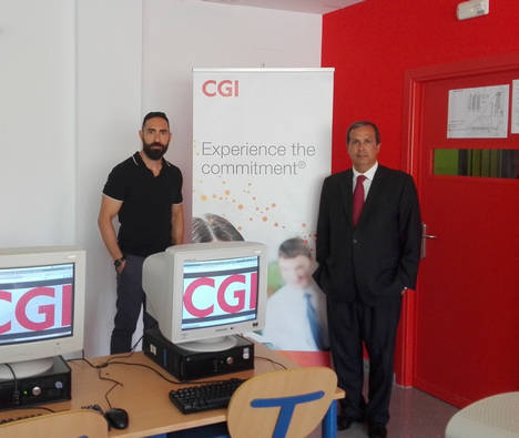 Eduardo Guzmán, presidente AMPA y Paulo Magro da Luz, vicepres. de CGI España