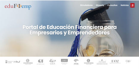 El Proyecto Edufinet de Unicaja estrena nueva web para su portal de educación financiera dirigido a empresarios y emprendedores