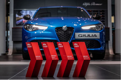 El Alfa Romeo Giulia se llena de premios en Alemania