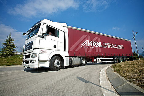 El Grupo Moldtrans agiliza el transporte de mercancías por carretera entre Andalucía y Portugal