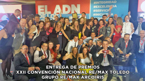 El Grupo RE/MAX Arcoiris, reconocido en la XXII Convención Nacional con 65 premios