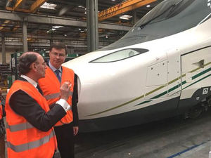 Plan de Inversiones para Europa: El Vicepresidente de la Comisión Europea visita el proyecto de innovación de Talgo financiado por el BEI