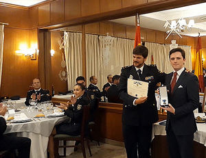 El abogado Juan Manuel Quintana, condecorado con la Cruz de Honor al Policía Europeo