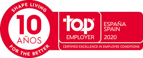 Electrolux España, décimo año como Top Employer