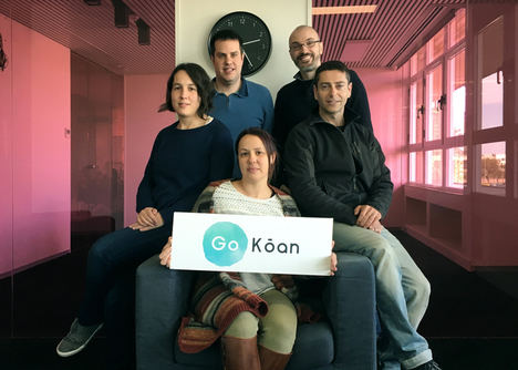 El equipo que ha diseñado la herramienta GoKoan.