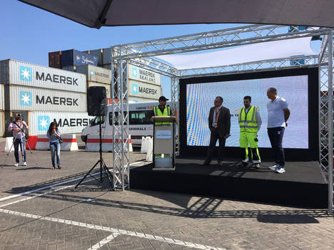 APM TerminalsTangier celebra 10 años en Marruecos con el Munich Maersk, el mayor buque que haya hecho escala en África