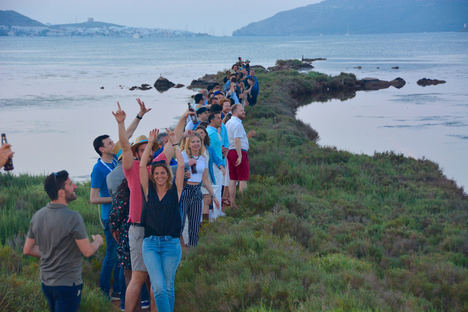 Emprendedores en las Salinas.