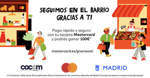 Mastercard, el Ayuntamiento de Madrid y COCEM presentan una iniciativa en apoyo al comercio de proximidad