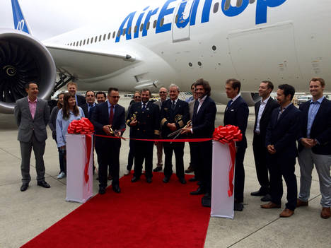 Air Europa recibe su octavo Dreamliner