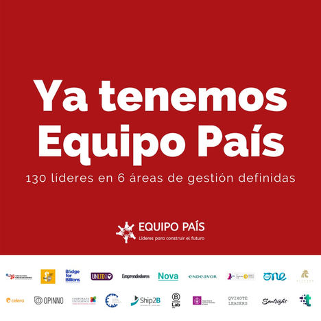 Equipo País selecciona a los 130 mejores líderes y gestores españoles para apoyar al sector público en la salida de la crisis
