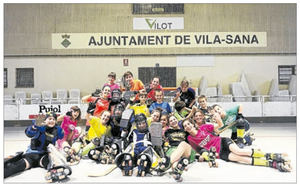 Esneca apuesta por la igualdad en el deporte y copatrocina el equipo de hockey femenino Vila-sana