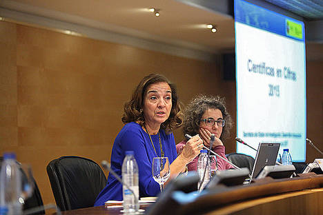 Carmen Vela, secretaria de Estado de I+D+i.