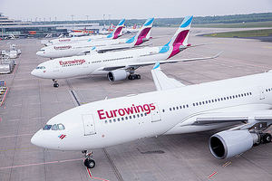 Eurowings lanza una nueva ruta Zurich - Palma de Mallorca este verano
