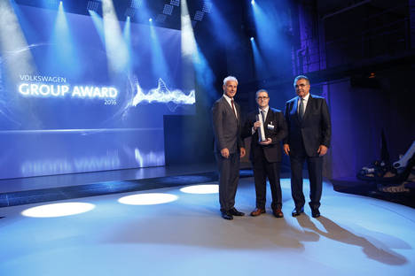 Federal-MogulPowertrain se proclama como uno de los ganadores de los Premios del Grupo Volkswagen de 2016