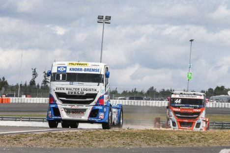 Un momento del Campeonato de Europa de Camiones FIA 2019.