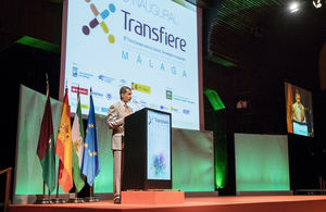 El Rey Felipe VI, Presidente de Honor del Comité Organizador de Transfiere, Foro Europeo para la Ciencia, Tecnología e Innovación