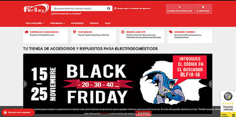 Fersay.com rompe moldes en su campaña de celebración del Black Friday