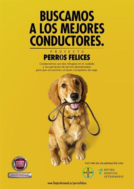 Fiat Professional crea el proyecto Perros Felices