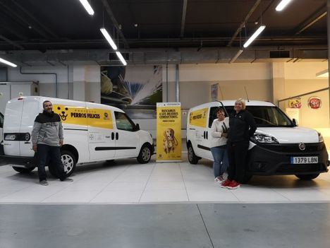 Fiat Professional renueva los vehículos del proyecto “Perros Felices”