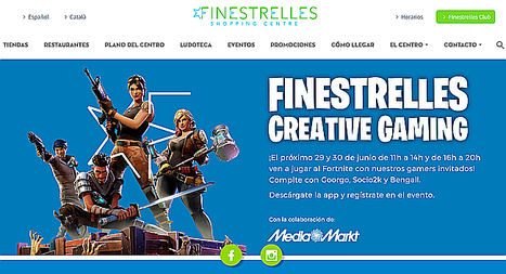 Finestrelles Creative Gaming, el eGame Show de Finestrelles Shopping Centre