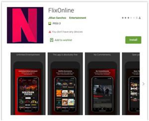 FlixOnline: una aplicación maliciosa para Android disfrazada de 